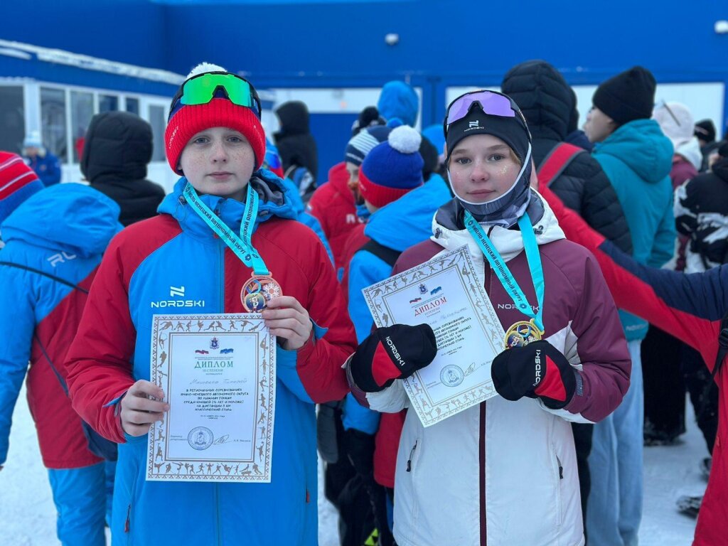 Муравленковские лыжники вернулись домой с медалями